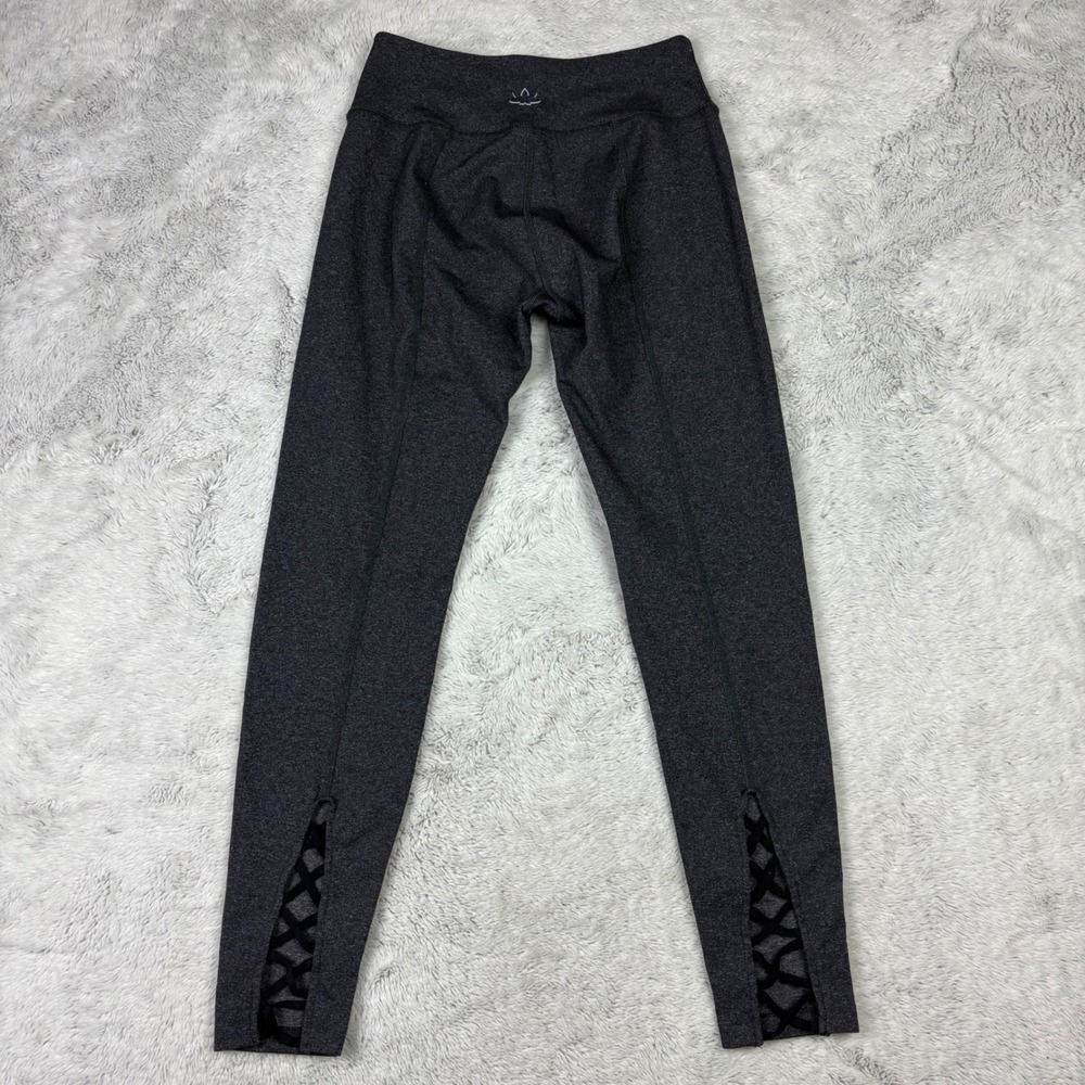 Beyond Yoga Black Leggings with Crisscross Detail